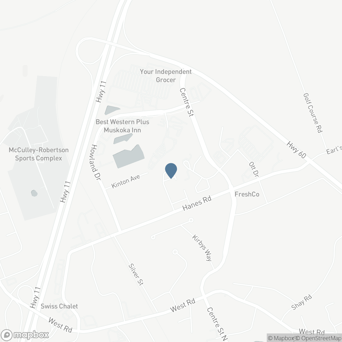 53 JACK STREET, Huntsville, Ontario P1H 0G4